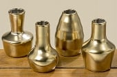 Decoratiuni - 7735700  Vaza portelan gold H10 D6,5cm
