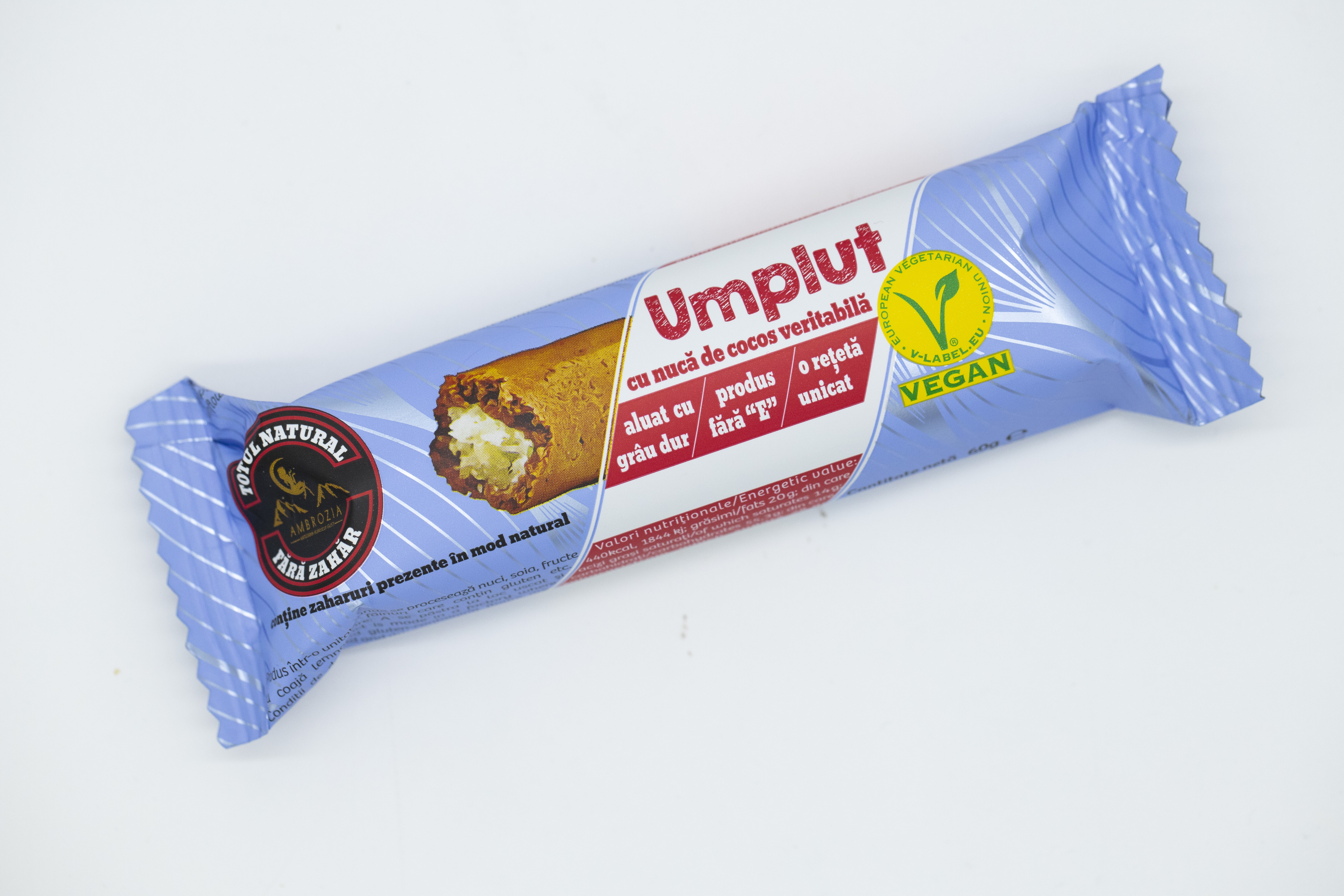 Baton cu nuca de cocos - 60g Hiper Ambrozia [1]