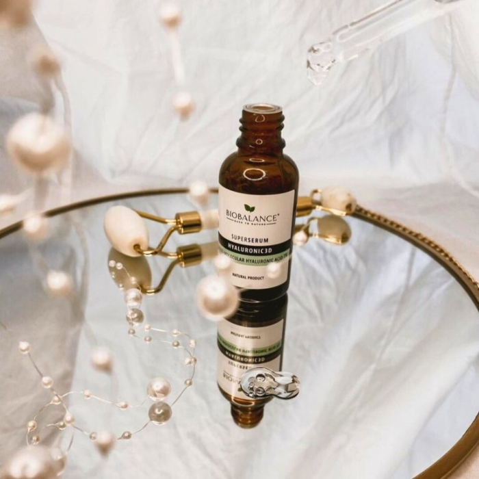 Super Serum Hyaluronic 3D cu Acid Hialuronic Multi-Molecular 1%, regenerant si antirid, 30ml Bio Balance [3]