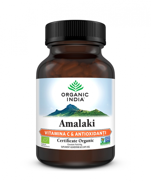 Amalaki - Vitamina C & Antioxidanti Naturali 60cps Organic India [1]