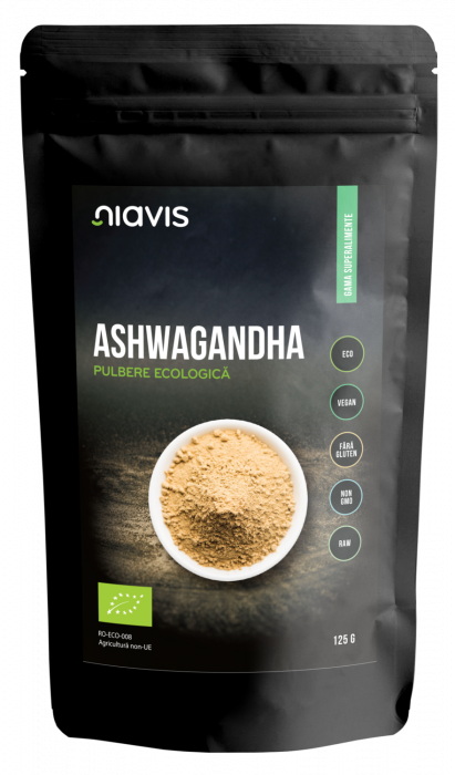 Ashwagandha Pulbere Ecologica/BIO 125g Niavis [2]