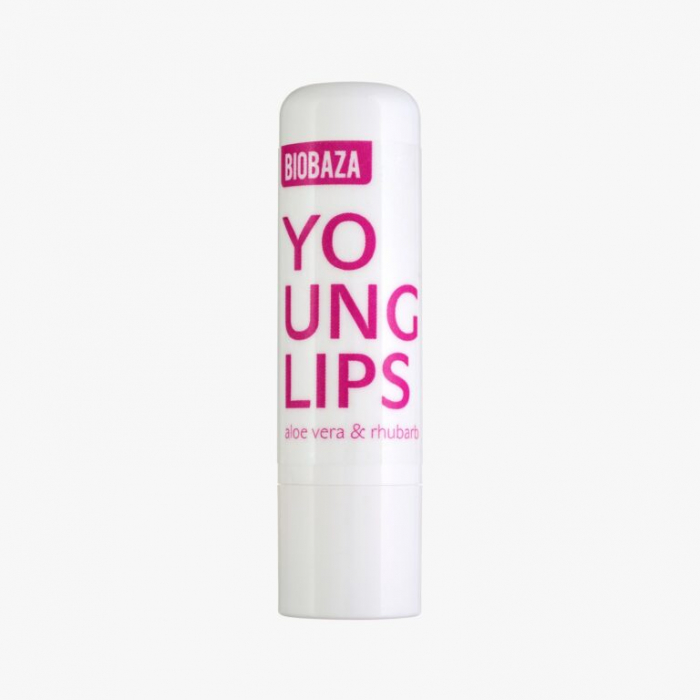 Balsam de buze anti ageing cu aloe, rubarba si colagen - BIOBAZA [2]