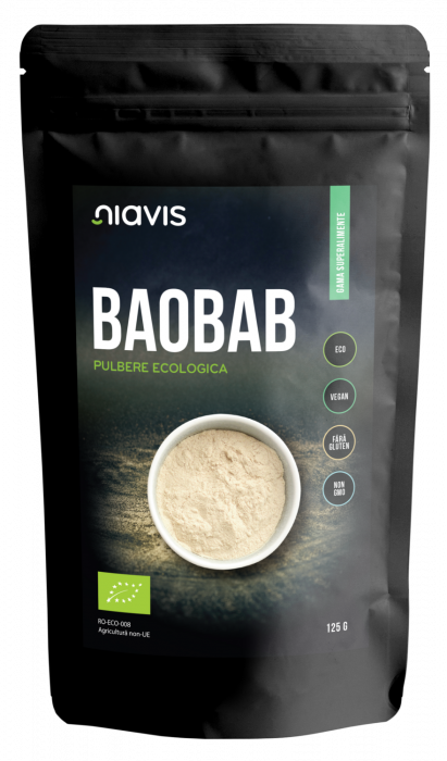 Baobab Pulbere Ecologica/Bio 125g Niavis [2]