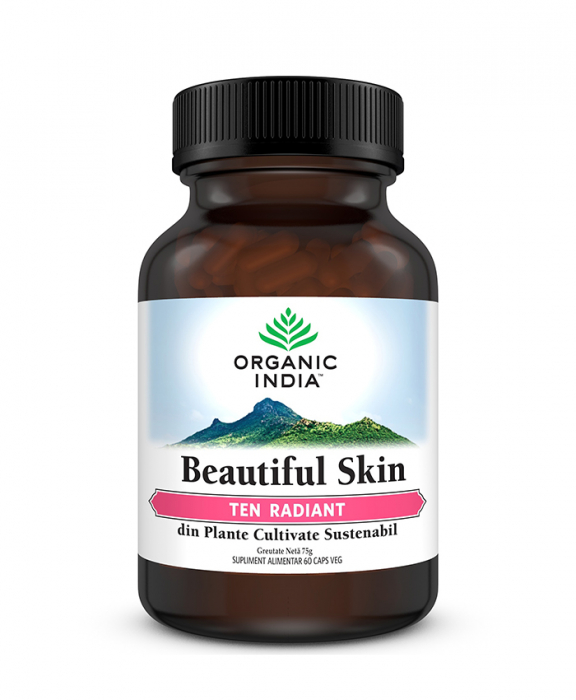 Beautiful Skin - Ten Radiant 60 caps Organic India [1]