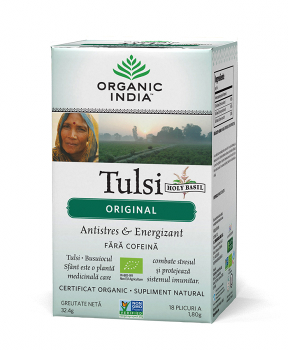 Ceai Tulsi Original 18 dz Organic India  [3]