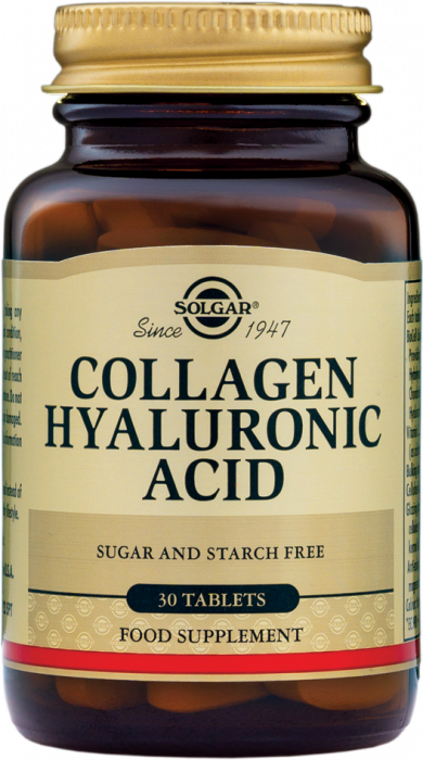 Collagen Hyaluronic Acid 120mg 30tablete Solgar [2]