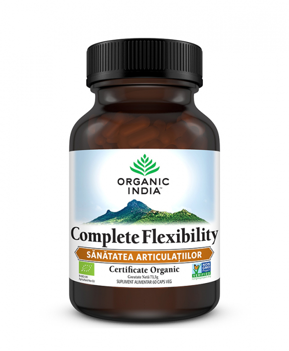 Complete Flexibility - Sanatatea Articulatiilor 60 caps Organic India [1]