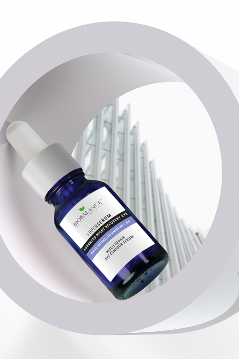 Super Serum contur ochi pentru noapte, cu Fito-Retinol+Ceramide+Acid Hialuronic, antirid si intensiv reparator 20 ml Bio Balance [3]