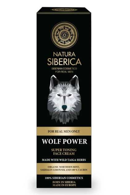 Crema de fata tonifianta pentru barbati Wolf Power - 50ml Natura Siberica [2]
