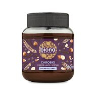 CREMA TARTINABILA CAROBIO CU ALUNE DE PADURE SI CAROB BIO 350G Biona [1]