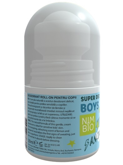 Deodorant natural pentru copii roll-on An-Tan-Te - 30ml NIMBIO [3]