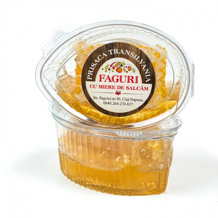 Fagure cu miere caserola 70gr Prisaca Transilvana [1]
