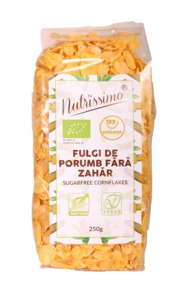 Fulgi de porumb fara zahar Eco - 250g Nutrissimo [1]