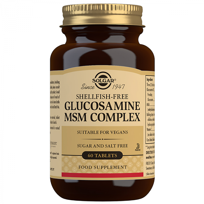 Glucosamine MSM Complex (Shellfish Free) 60tablete Solgar [2]