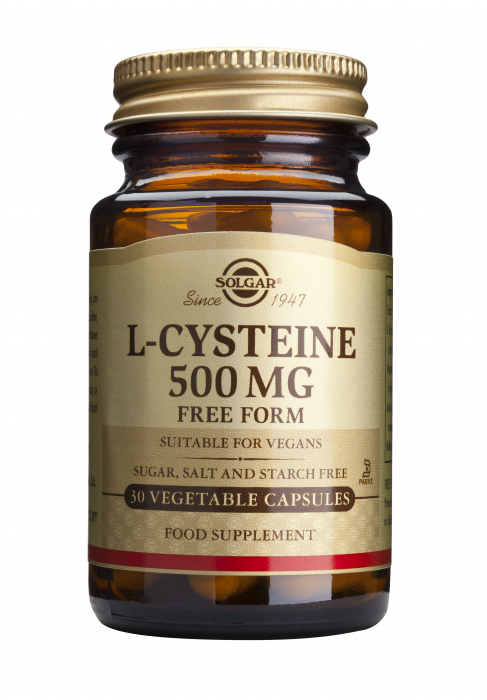 L-Cysteine 500mg 30 veg caps Solgar [1]