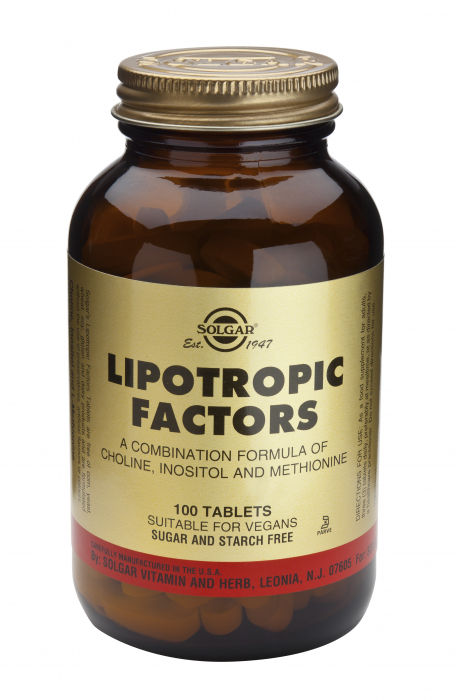 Lipotropic Factors 100tablete Solgar [1]