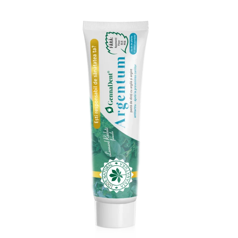 Pasta de dinti Gennadent Argentum 80ml Viva Natura [2]