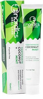 PASTA DE DINTI PROTECTIE ANTICARIE CU COCOS SI MENTA BIO 75ML NORDICS [1]