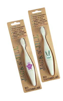 Periuta de dinti ECO pentru bebe si copii Bunny Jack n'Jill [2]