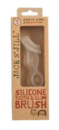 Periuta din silicon pentru dinti si gingii, 2-5 ani Jack n'Jill [2]