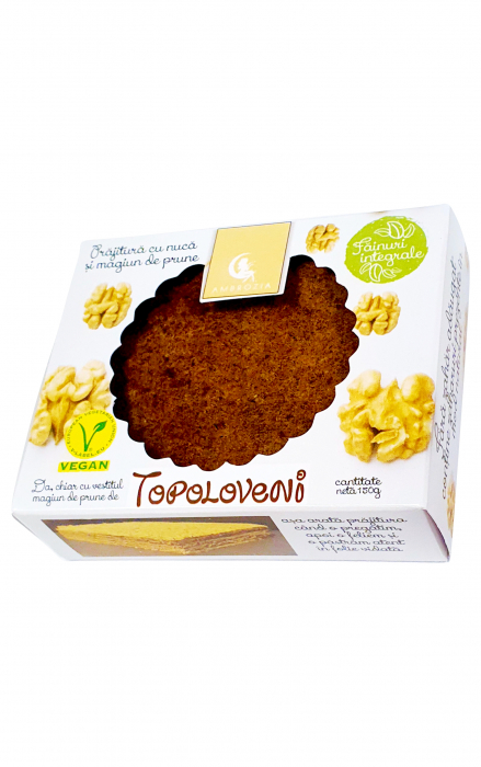 Prajitura cu nuca si magiun de prune - 150g Hiper Ambrozia [1]