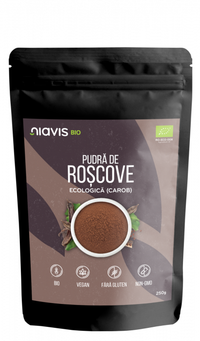 Roscove (Carob) Pulbere Ecologica/BIO 250g Niavis [1]