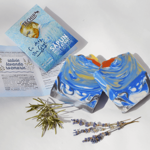 Sapun hidratant multicolor Van Gogh 120 g Techir [3]