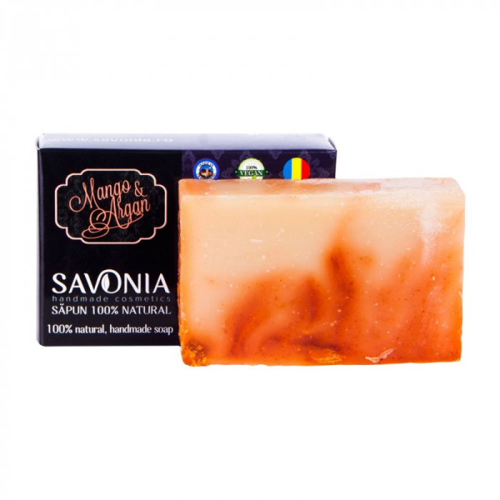 SAPUN NATURAL MANGO SI  ARGAN 90G Savonia [2]