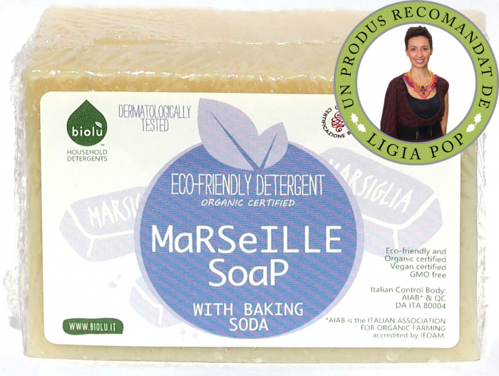 SAPUN SOLID DE MARSILIA PENTRU RUFE ECO 140G Biolu [1]