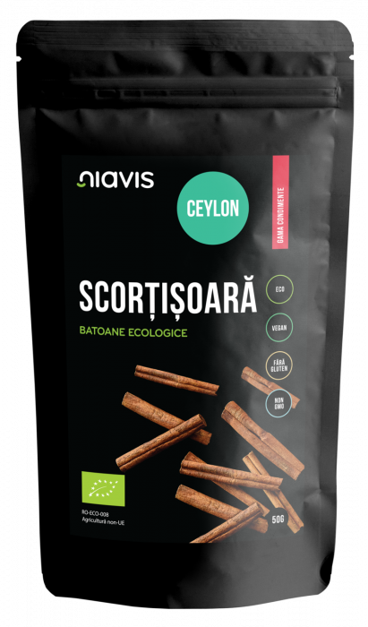 Scortisoara Ceylon Batoane Ecologice/BIO 50g Niavis [1]