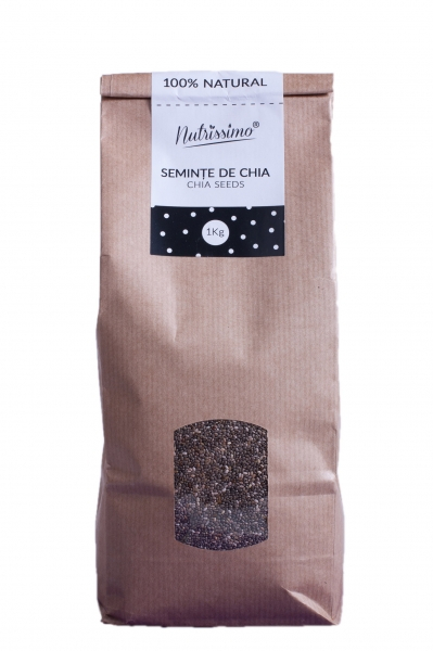 Seminte de chia - 1kg Nutrissimo [1]
