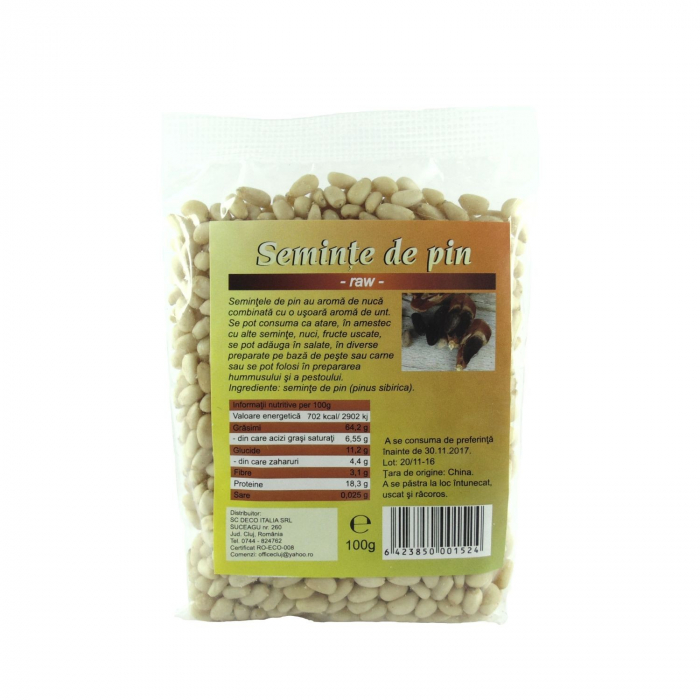 Seminte de pin RAW 100gr Deco Italia [1]