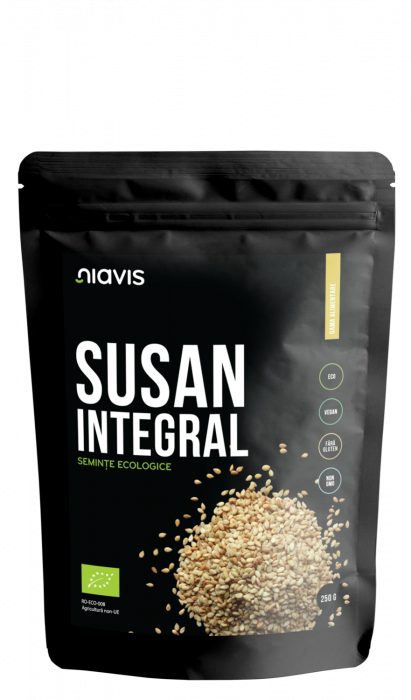 Seminte de Susan integral Ecologice/BIO 250g Niavis [2]