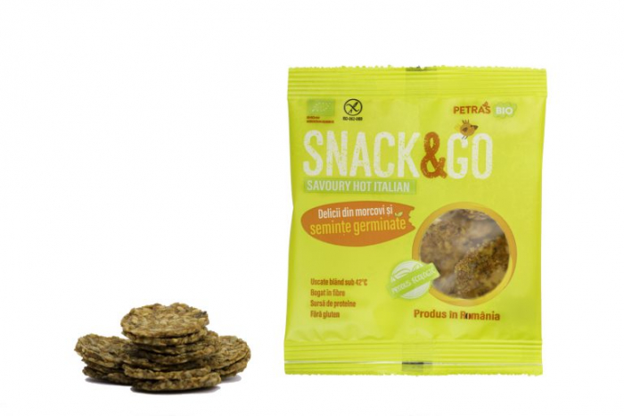 Snack & Go Savoury Hot Italian eco, 40g, PetrasBIO [1]