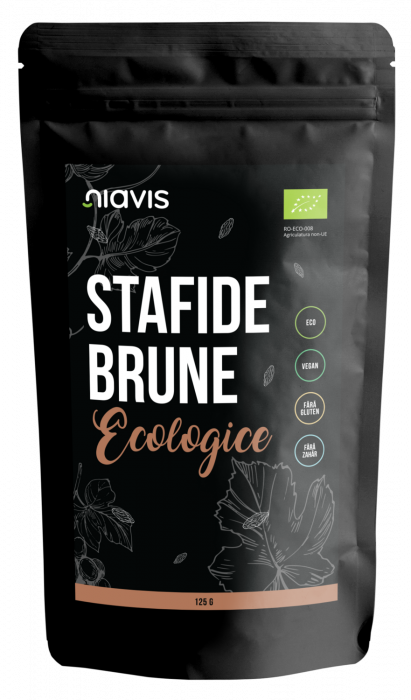 Stafide Brune Ecologice/BIO 125g Niavis [1]