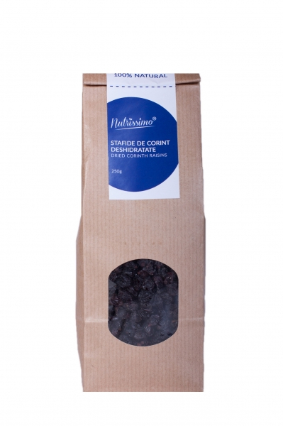 Stafide Corint deshidratate - 250gr Nutrissimo [1]