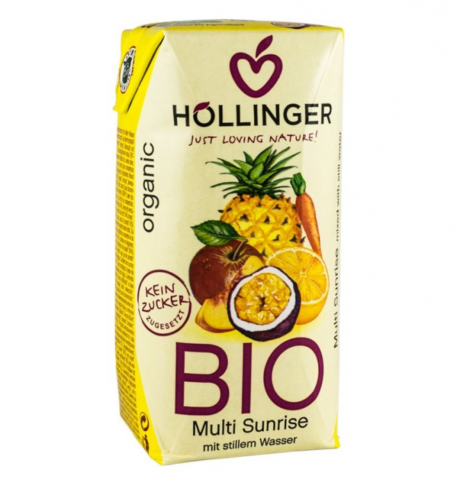 Suc BIO Multi Sunrise pentru copii 200ml Hollinger [1]