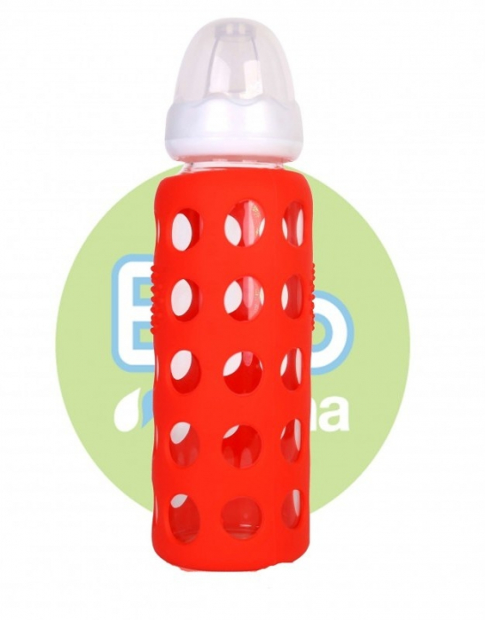 Tetina bebe pentru sticla din borosilicat - Irisana [2]