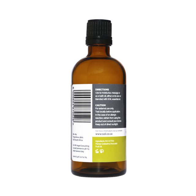 Ulei Baza Avocado 100% Organic 100ml SOiL [2]