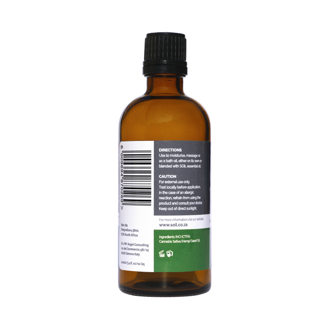 Ulei Baza Canepa - Hemp Seed 100% Organic 100ml SOiL [2]