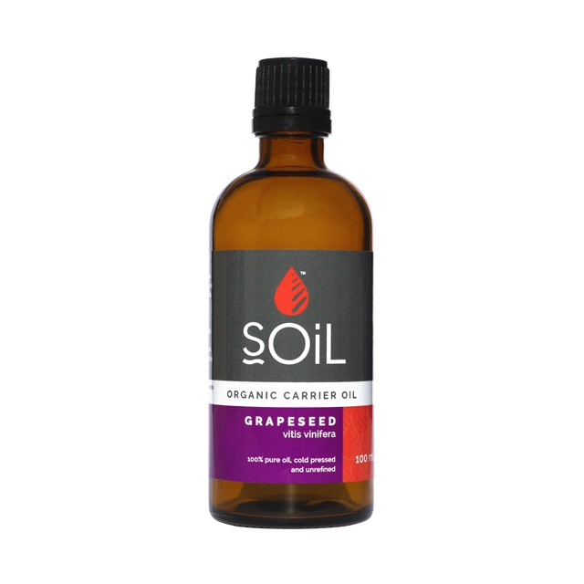Ulei Baza Seminte de Struguri - Grape Seed 100% Organic 100ml SOiL [1]