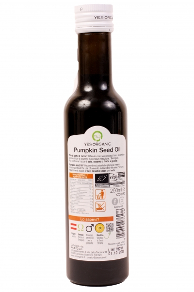 Ulei de dovleac ECO presat la rece - 250ml Yes Organic [2]