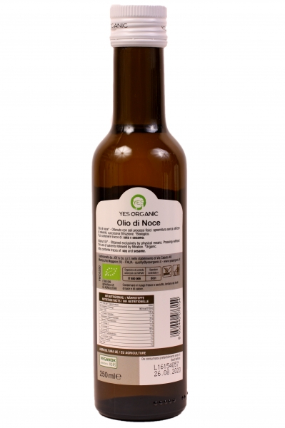 Ulei de nucă ECO presat la rece 250ml Yes Organic [2]