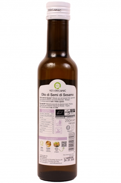 Ulei de susan ECO presat la rece - 250ml Yes Organic [2]