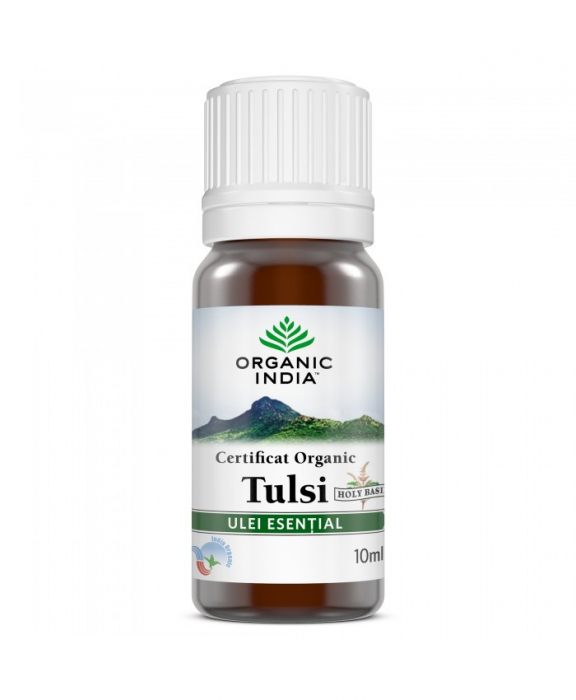 Ulei Esential Tulsi - Busuioc sfant 10 ml Bio Organic India  [1]