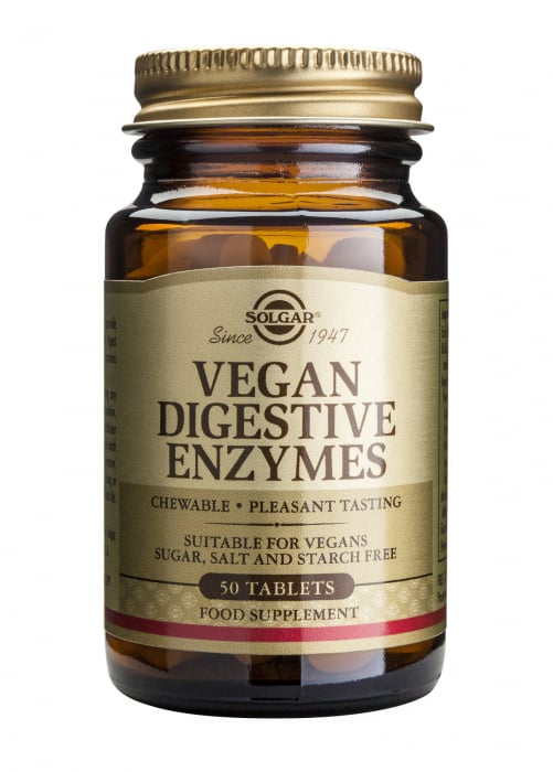 Vegan Digestive Enzymes 50 tablete Solgar [1]