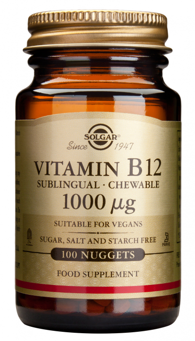Vitamin B-12 1000g 100tablete Solgar [1]