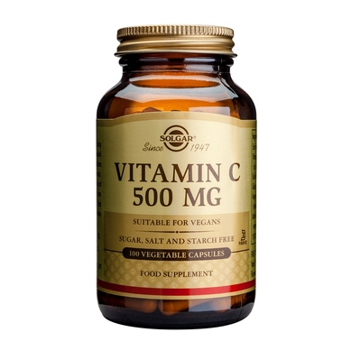 Vitamin C 500mg 100cps Solgar [1]