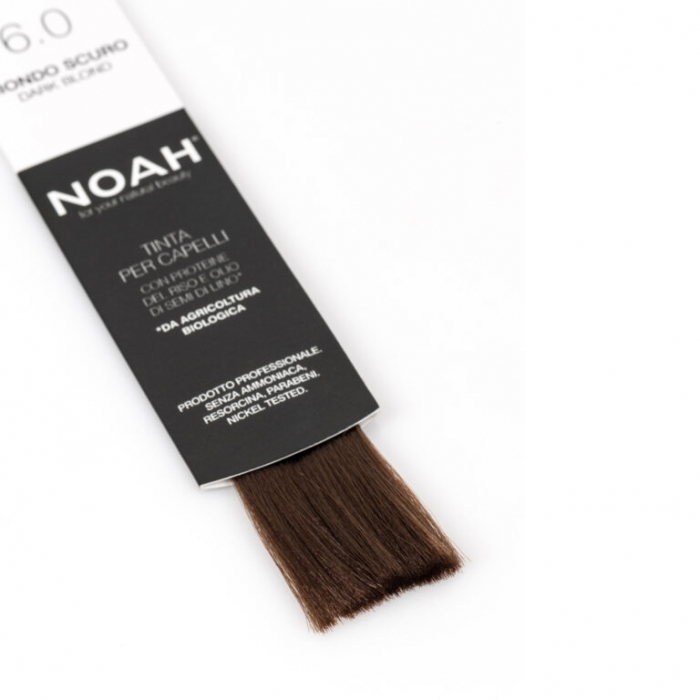 Vopsea de par naturala fara amoniac Blond Inchis 6.0 Noah [2]