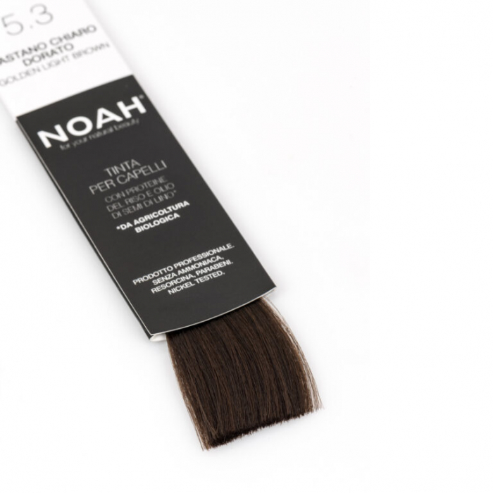Vopsea de par naturala fara amoniac Saten auriu deschis 5.3 Noah [2]